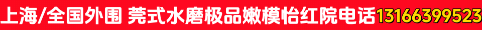 上海/全国外围 莞式水磨极品嫩模怡红院电话:13166399523